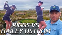Riggs Vs Hailey Ostrom At Grayhawk Golf Club, 17th Hole (Talon Course)