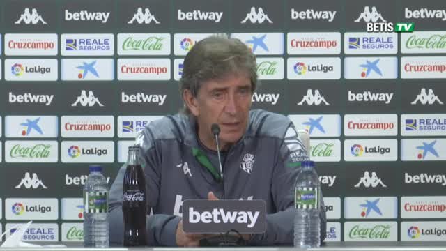 Pellegrini advierte que el partido ante el Villarreal es de seis puntos