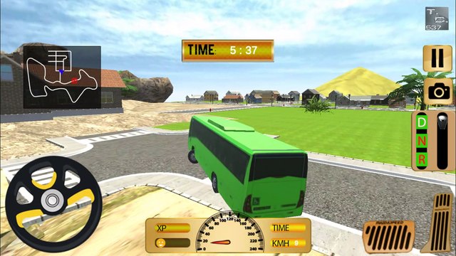 Autobús Turístico Subiendo Colinas - Bus Simulador