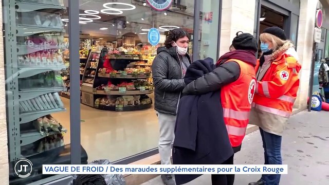 VAGUE DE FROID / Des maraudes supplémentaires pour la Croix Rouge