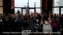 Pledge of Allegiance & Posting of Colors at WAA Event with Ann M. Wolf