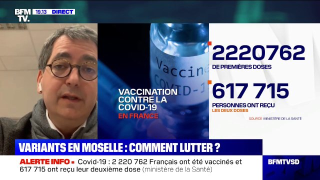 Jean Rottner sur la vaccination: Nous avons rattrapé notre retard par rapport aux autres pays européens