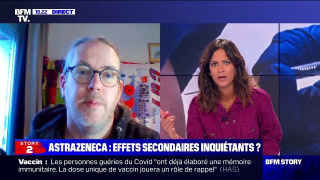 Story 5 : AstraZeneca, effets secondaires inquiétants ? - 12/02