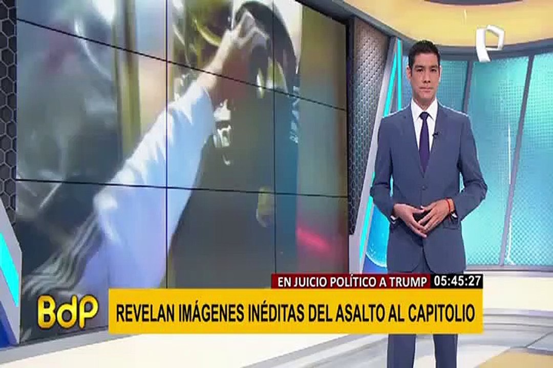 EEUU: salen a la luz videos inéditos del asalto al Capitolio