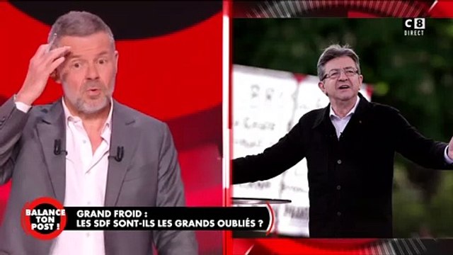 Eric Naulleau dénonce l'attitude agressive physiquement de Jean-Luc Mélenchon contre lui dans les coulisses de Balance ton post : Bernard Laporte a du revenir pour me protéger.