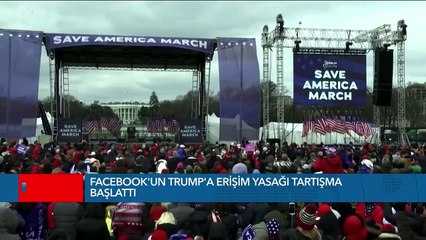 Facebook'un Trump'a Erişim Yasağı Tartışma Başlattı
