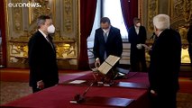 ماريو دراغي يؤدي يمين القسم ويصبح رسمياً رئيساً للحكومة الإيطالية
