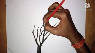 How to draw tree। watercolor tree। watercolor drawing