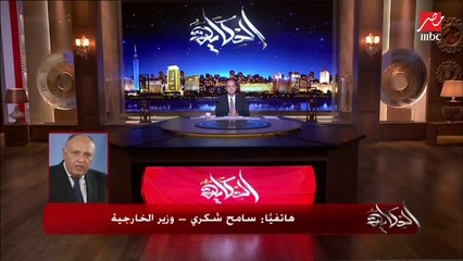 وزير الخارجية: الدولة المصرية لا تتهاون في حقوق المصريين وستمنع أي ضرر.. ولدينا العديد من السيناريوهات للتعامل