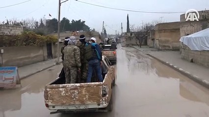 ÖSO unsurlarının Münbiç'e ilerleyişi sürüyor