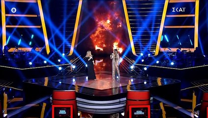 The Voice: Το ντουέτο Παπαρίζου - Ζουγανέλη