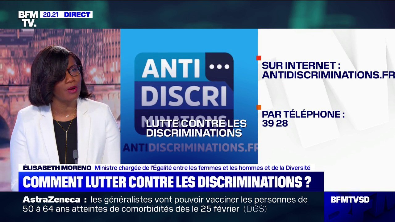 Elisabeth Moreno: "On ne peut pas parler d'égalité des chances dans notre pays si on ne parle pas de la lutte contre les discriminations"