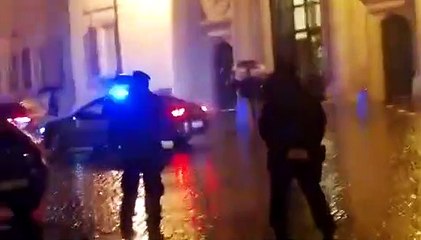 Arrivo di Mario Draghi a Montecitorio