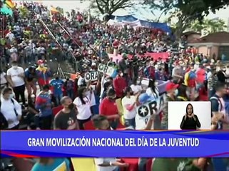 Gobierno Nacional conmemoró el Día de la Juventud luchadora y comprometida con la Patria