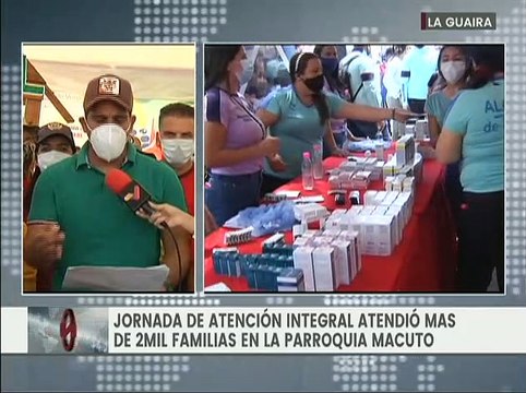Más de 2 mil familias son atendidas en Jornada de Atención Integral en el edo. La Guaira