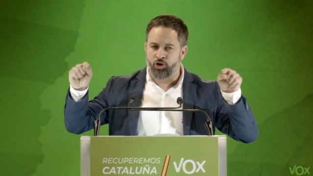 El ultraderechista Abascal apela al votante de Cs, PSC y PP: Solo queda Vox