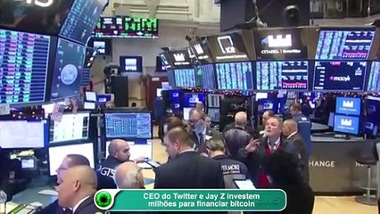 CEO do Twitter e Jay Z investem milhões para financiar bitcoin