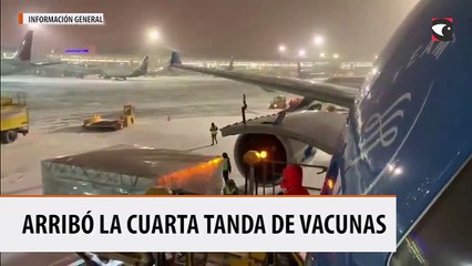 Arribó la cuarta tanda de vacunas