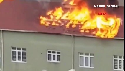 Alevler arasında can pazarı! Böyle kurtarıldı