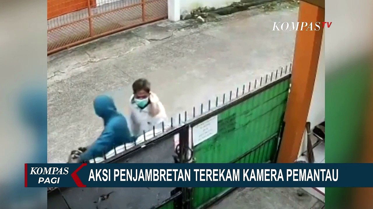 Aksi Penjambretan di Bekasi Terekam CCTV, Pelaku Berhasil Kabur