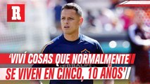 Chicharito Hernández sobre su primera temporada con Galaxy: 'Toqué fondo'