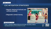CDC reworks guidelines when it comes to returning to school