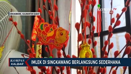 Perayaan Imlek di Singkawang Berlangsung Sepi dan Sederhana