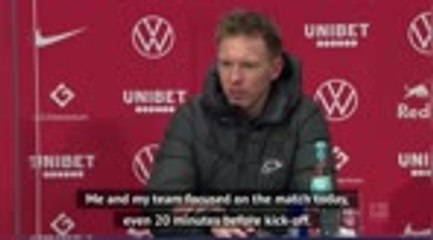 Download Video: Nagelsmann disappointed with Bayern's handling of Upamecano announcement