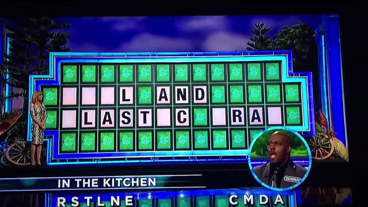 Wheel of Fortune: Bonus Round (2/10/21)