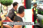 Capturan a presunto implicado en robo de costosos repuestos de maquinaria pesada