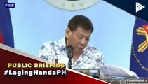 Pangulong #Duterte, hiningi ang medical advice ng kanyang mga doktor kaugnay sa pagpapabakuna sa harap ng publiko