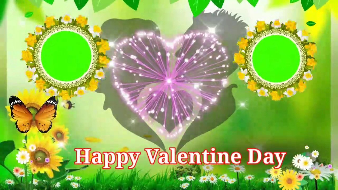 Valentine Day Green Screen Status | green screen Valentine day video effects background 2021