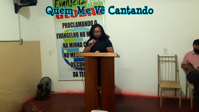 Quem Me Vê Cantando Cover Lidiane Alves