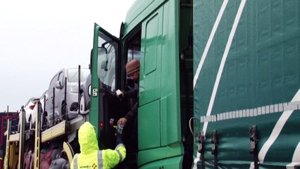 Европа и Россия под снегом