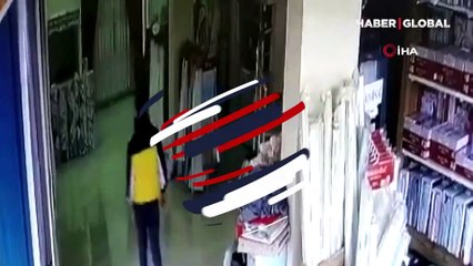 Bir güne iki soygun sığdıran hırsız kamerada