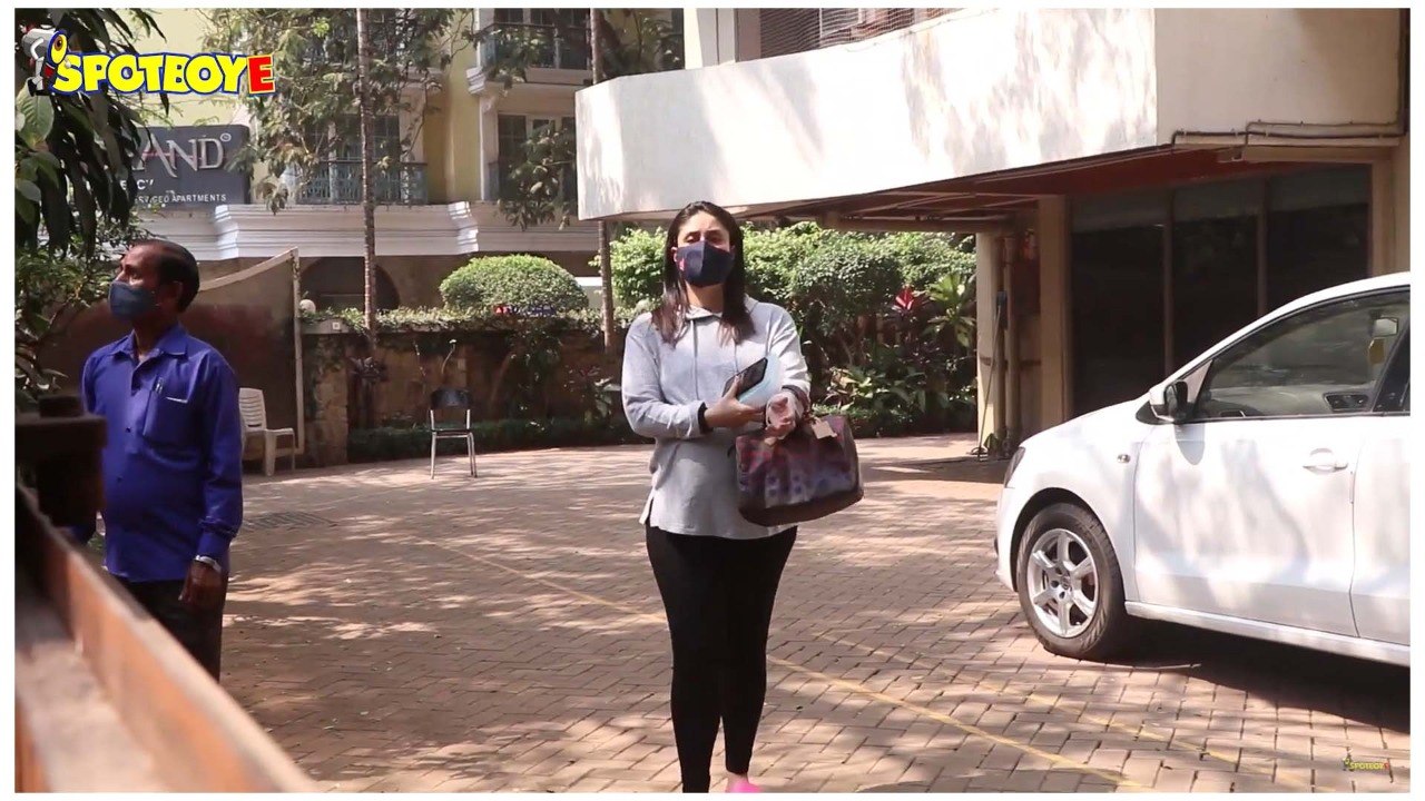 Ahead Of Her Due Date, Heavily Pregnant Kareena Kapoor Khan Steps Out In Style Sans Make-up