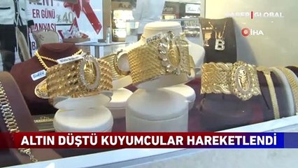 Altın düşünce kuyumcular hareketlendi