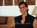 Bollywood hunk Hrithik Roshan talks about the affection that his fans shower on him