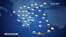 Η πρόγνωση του καιρού για την Κυριακή 14-02-2021
