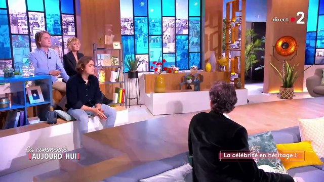 Aurélien et Arthur, les petits-fils de Marion Game, dans Ça commence aujourd'hui - France 2