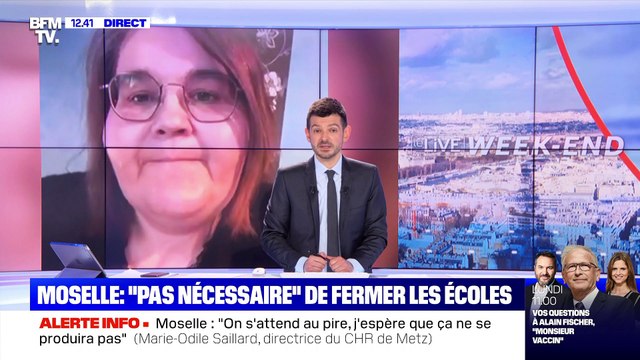 Moselle : pas nécessaire de fermer les écoles - 13/02