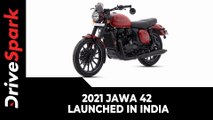 2021 Jawa 42 Launched In India | Prices, Features, Cosmetic Changes & Other Updates