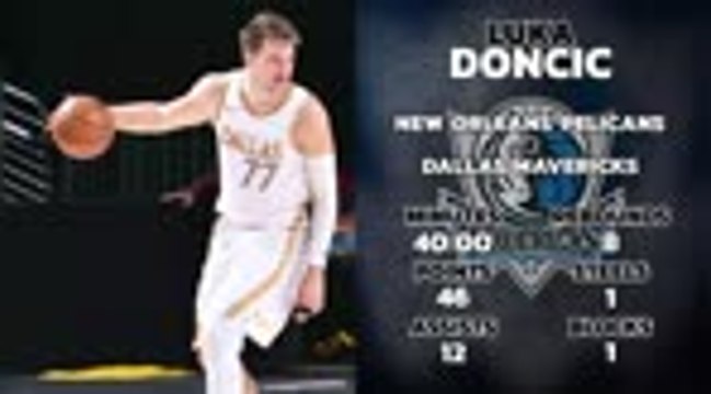 Doncic career-high 46 sinks the Pelicans
