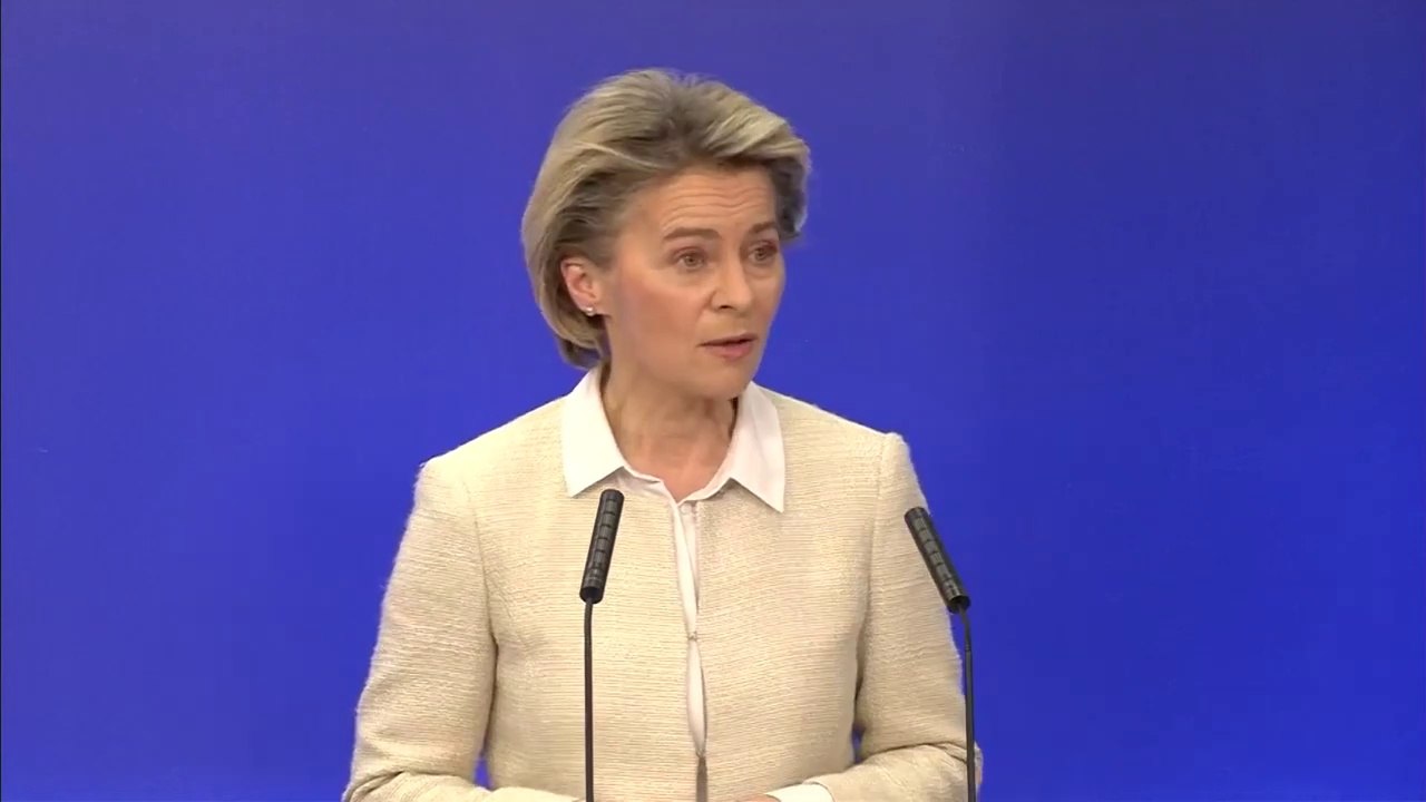 Ursula von der Leyen welcomes approval of Recovery and Resilience Facility RRF #NextGenerationEU