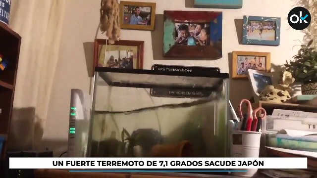 Un fuerte terremoto de 7,1 grados sacude Japón: el epicentro está a 60 kilómetros de Fukushima