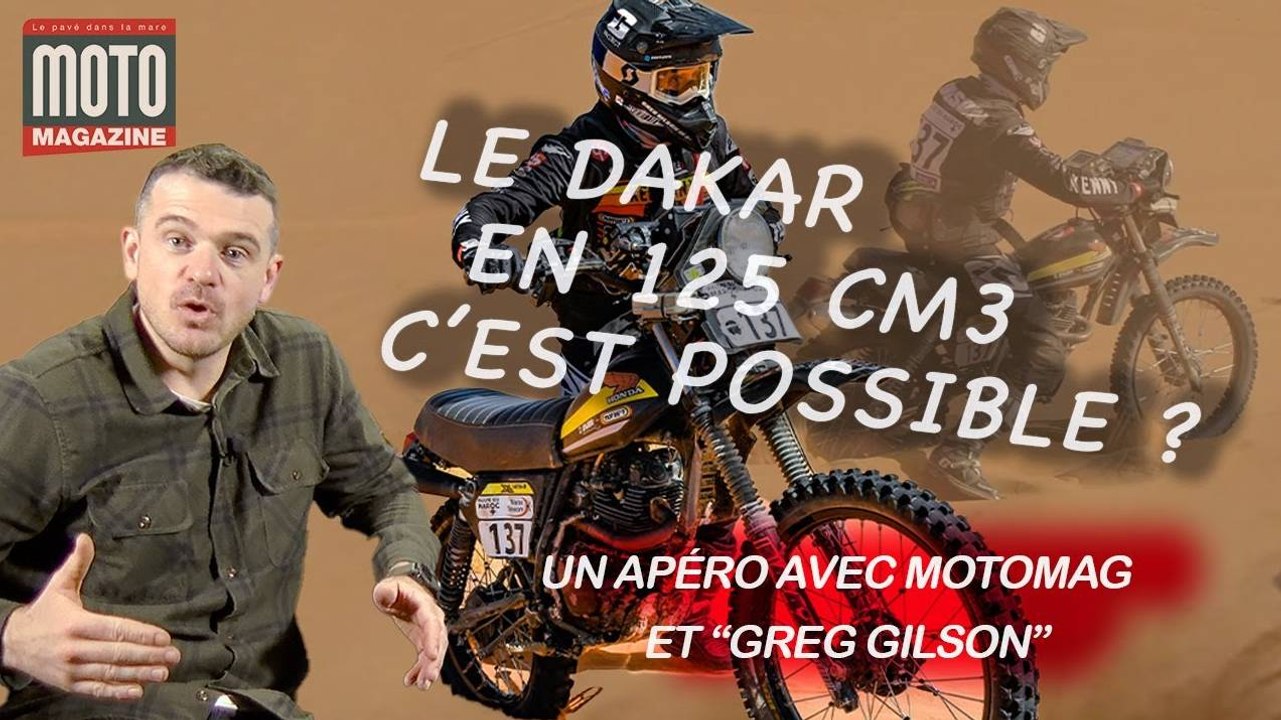 Le DAKAR en 125 cm3, c'est possible Un Apéro avec Moto Magazine