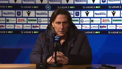 Auxerre-Guingamp (1-1) | Ligue 2 BKT - J25 | La réaction de Fred Bompard après AJA-EAG