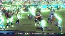 Cam Newton is Superman as He Flips into the End Zone