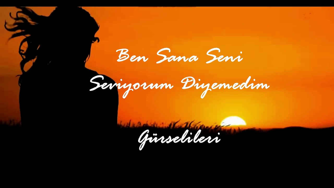 Gürsel İleri - Ben Sana Seni Seviyorum Diyemedim