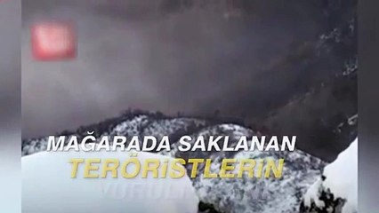 Mağarada sıkıştırılan teröristler böyle öldürüldü